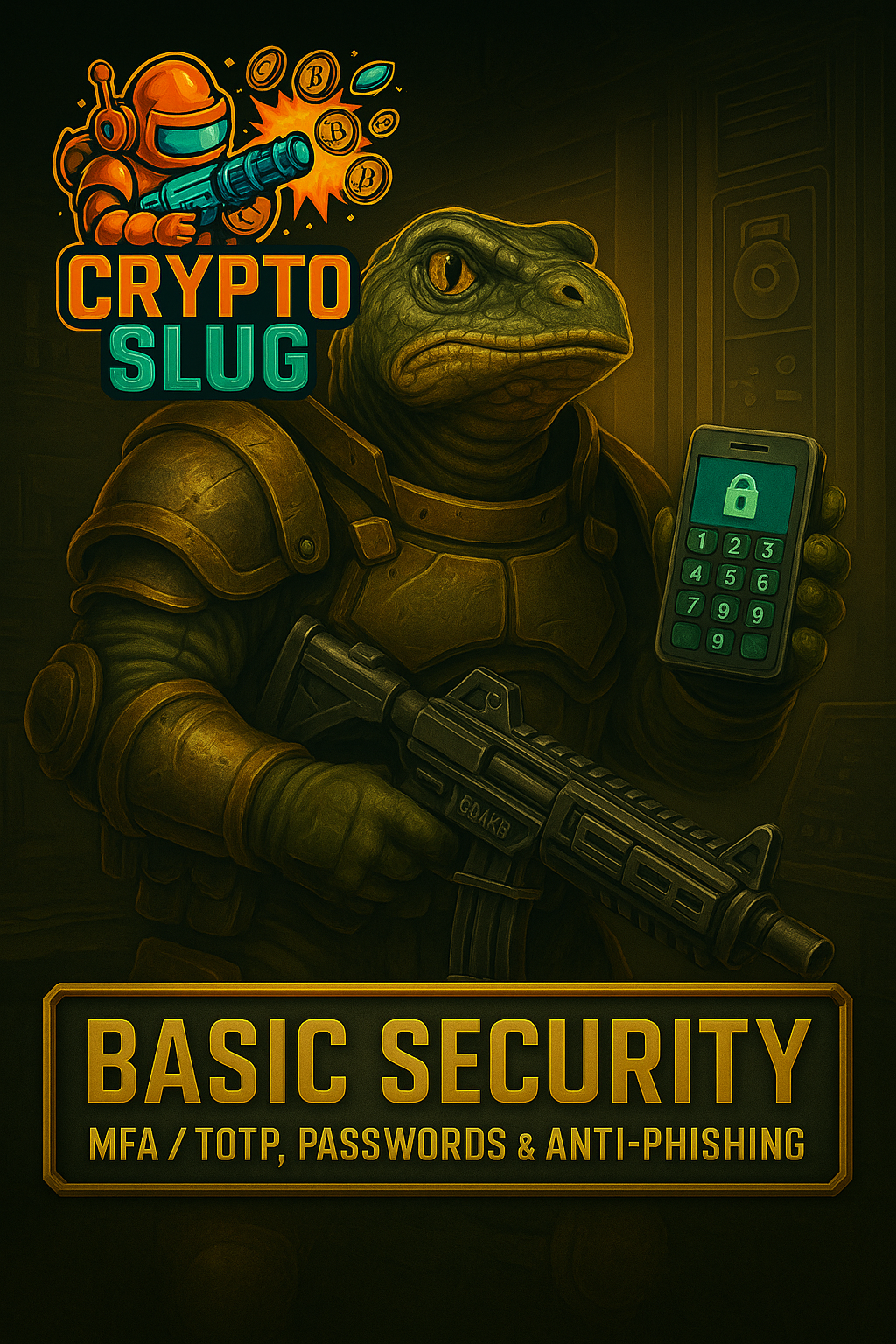 Basic Security — MFA/TOTP, passwords and anti-phishing