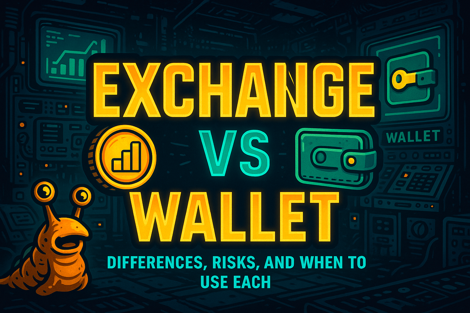 Banner: Exchange vs Wallet — differences, risks, and when to use each one